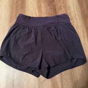 lululemon athletica Deep Brown Athletic Shorts